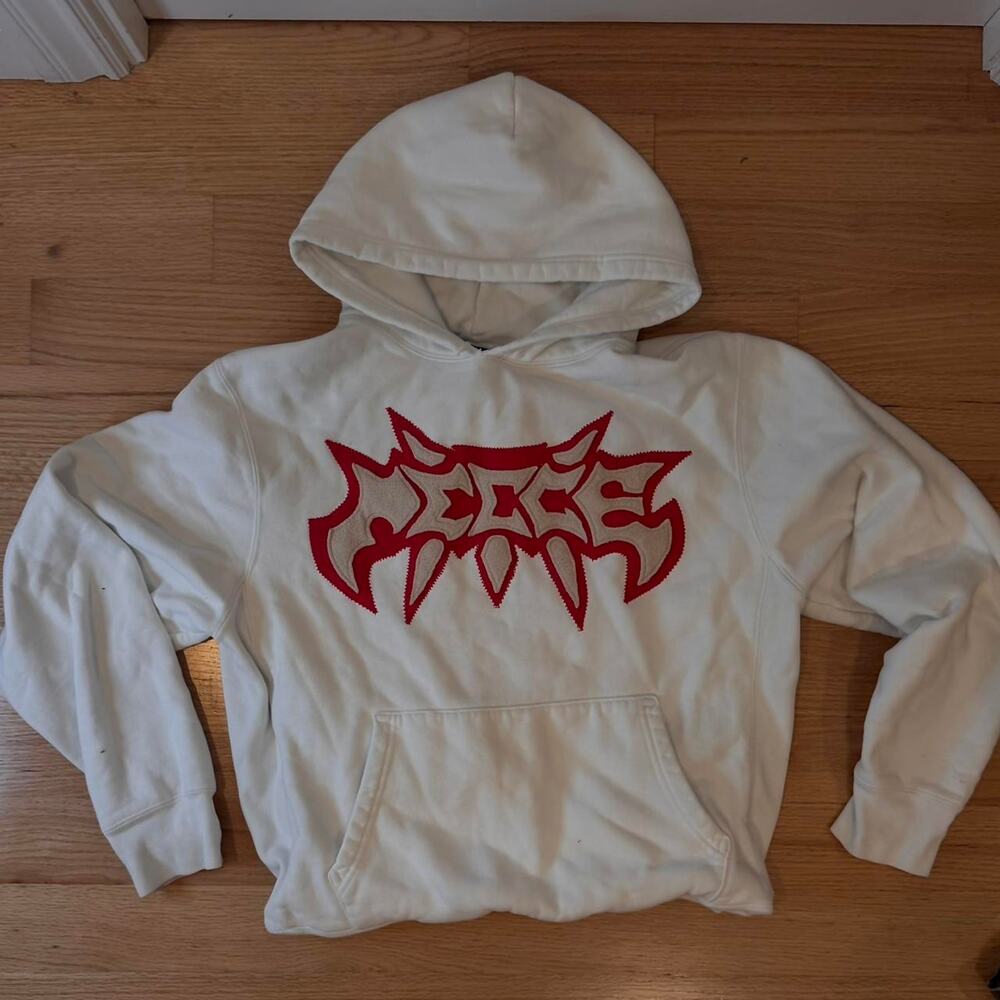 Piece peece handmade grunge hoodie